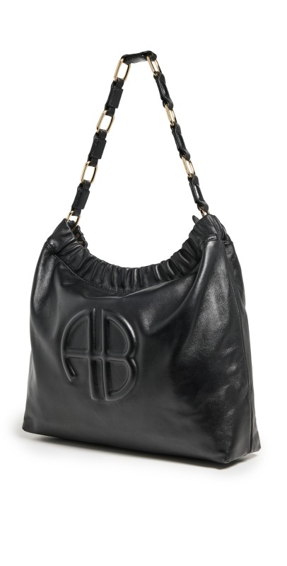 ANINE BING Kate Shoulder Bag Black