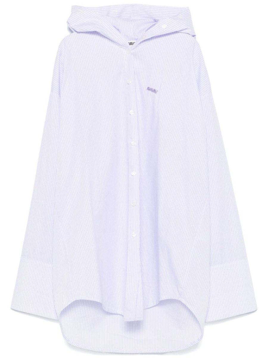 hooded shirt