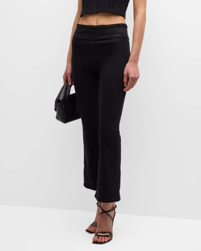 The Jetset Crop Mini Bootcut Jeans