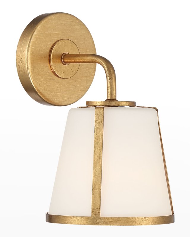 Fulton 1-Light Antique Gold Wall Moun