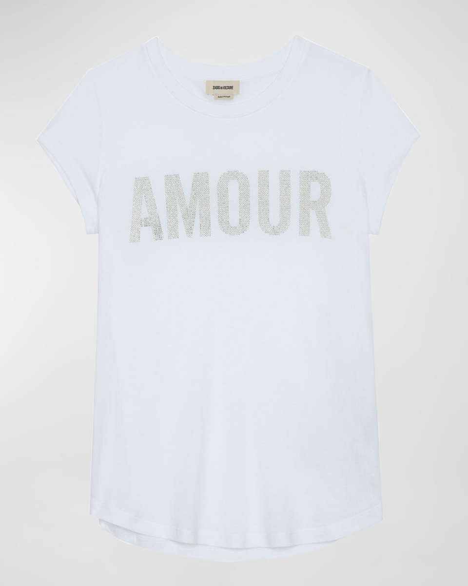 Woop Amour Strass T-Shirt