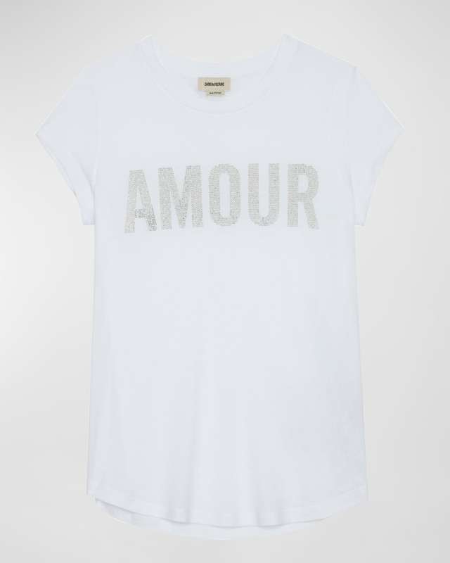 Woop Amour Strass T-Shirt