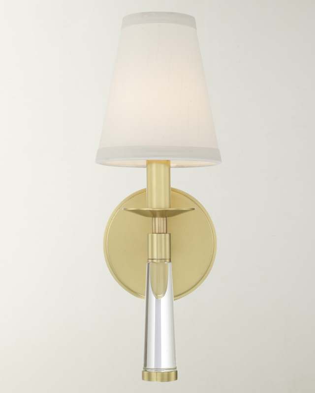 Baxter 1-Light Antique Gold Sconce