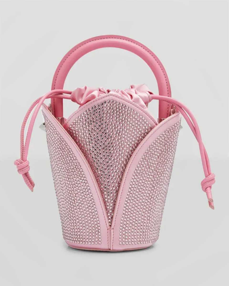 Tulipan Nano Crystal Top-Handle Bag