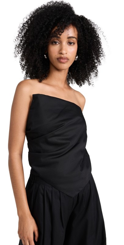 JBQ Arlo Strapless Top Black