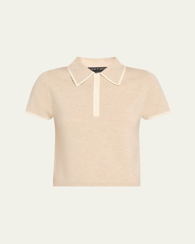 Meda Wool Polo Sweat