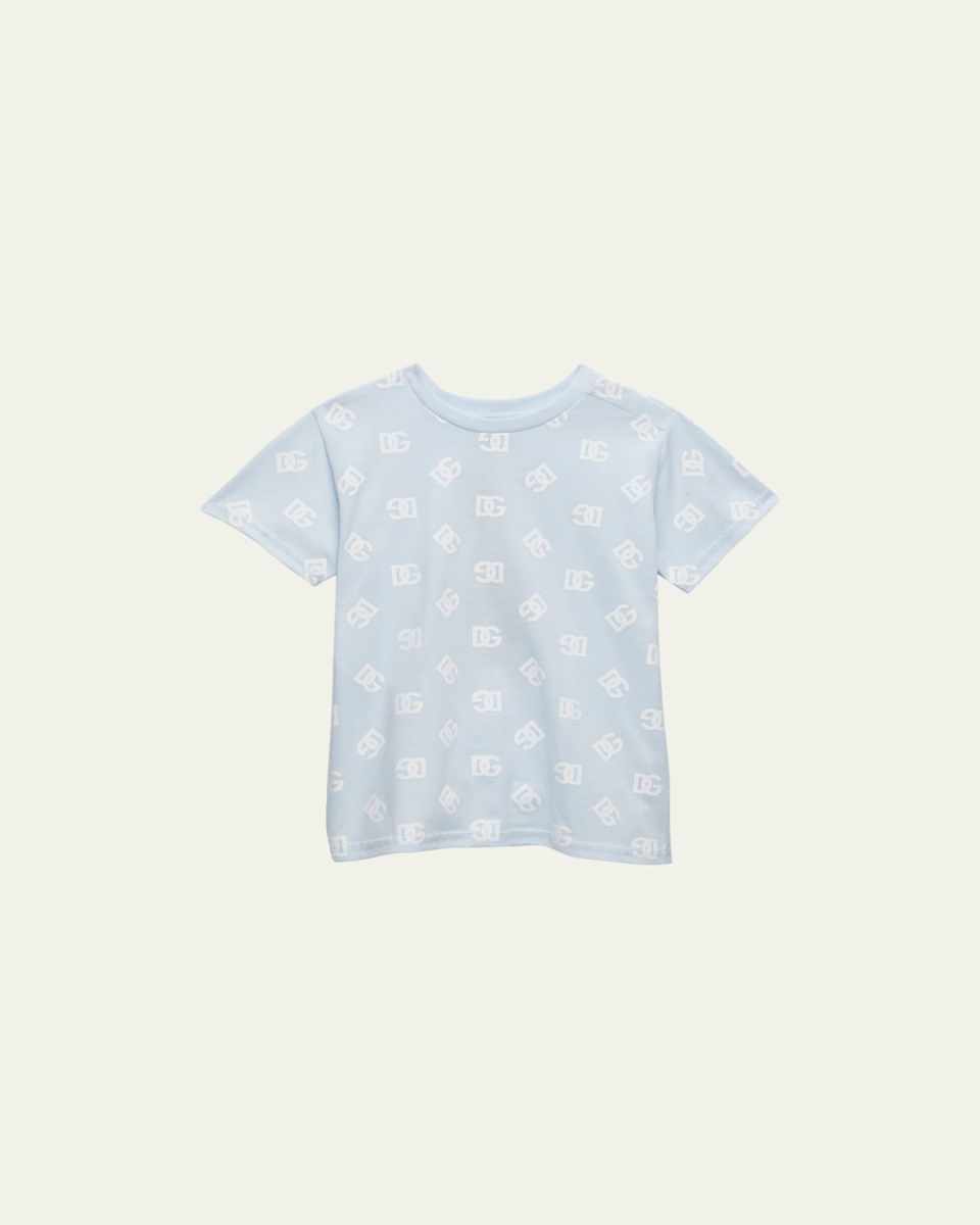 Girl's Contrast Logo-Print T-Shirt, Size 3M-30M