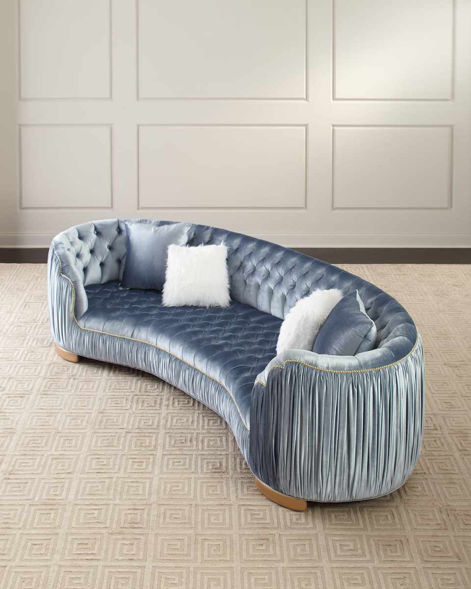 Emma Curved Sofa, 118.5