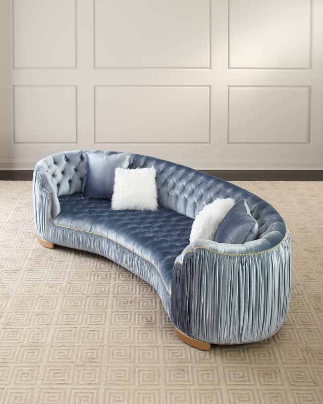 Emma Curved Sofa, 118.5