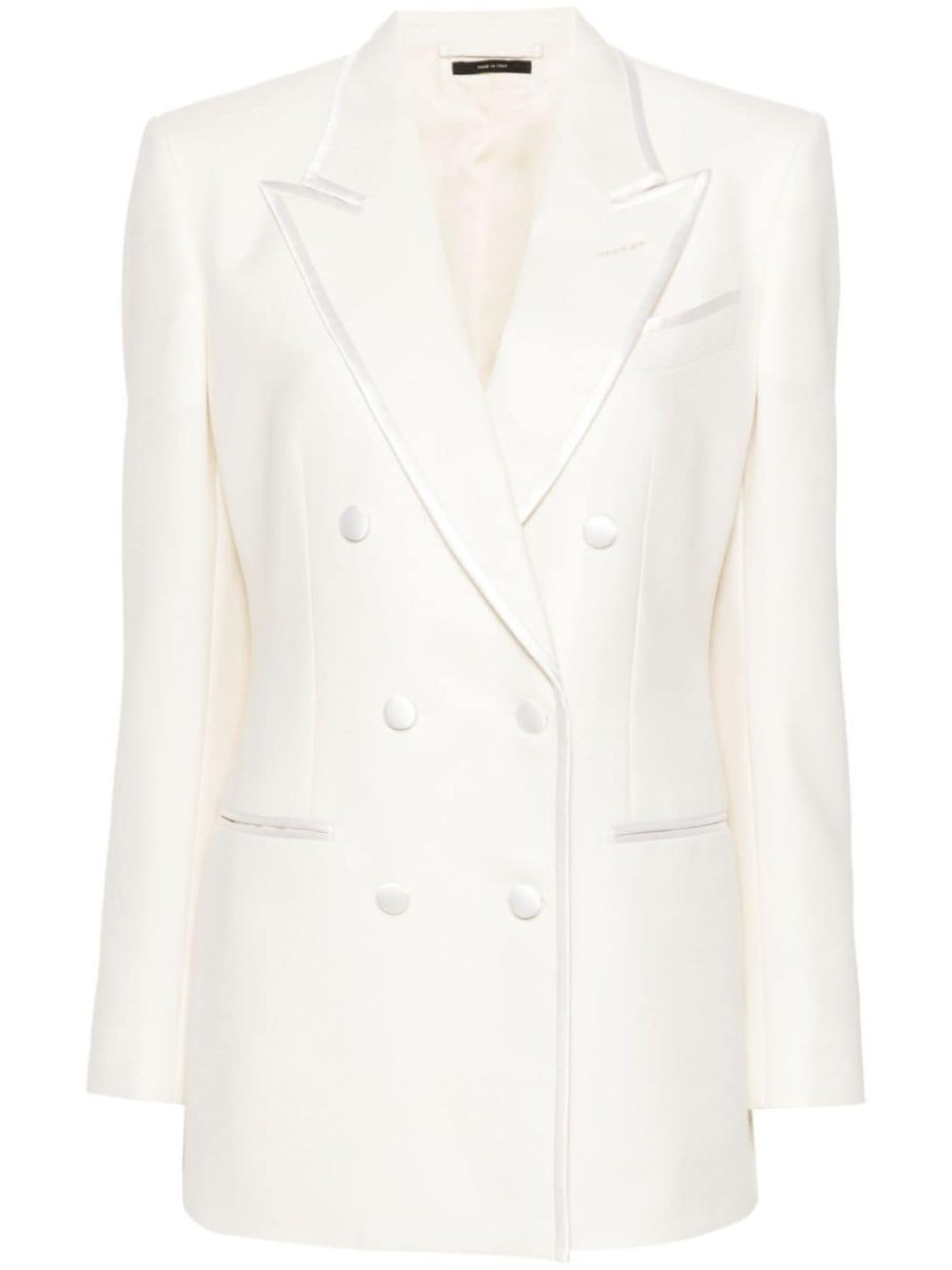 double-breasted blazer