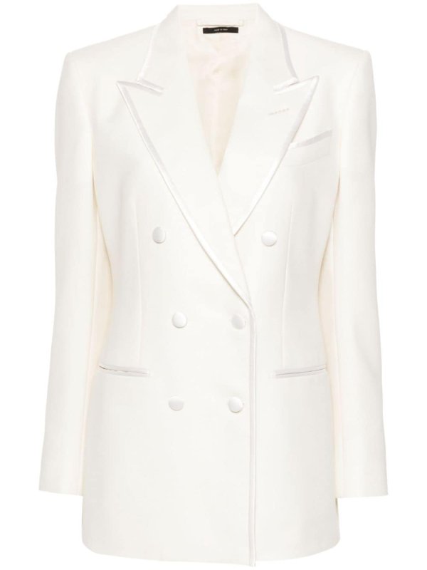 double-breasted blazer