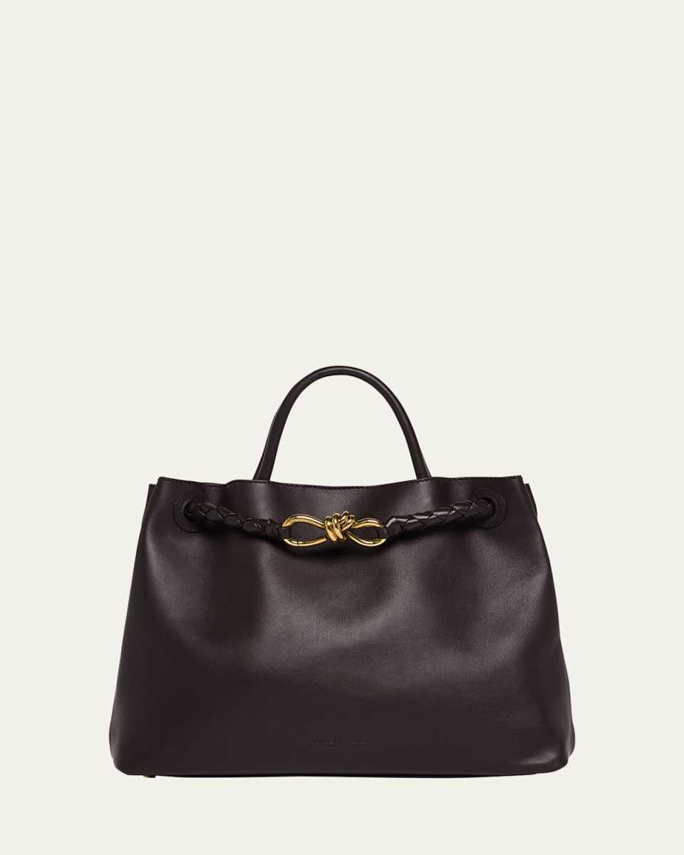 Andiamo Medium Leather Tote Bag