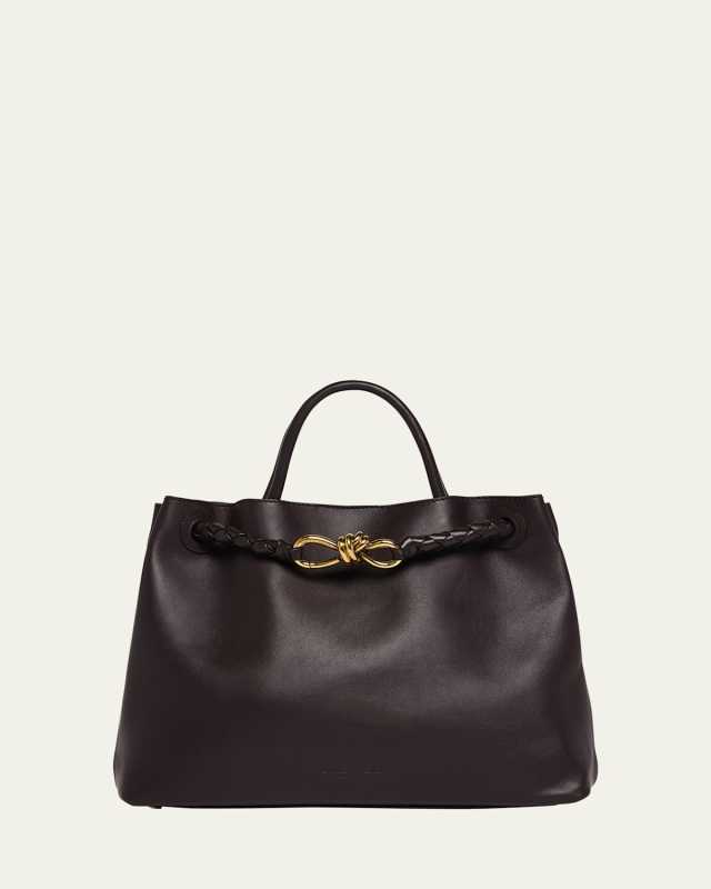 Andiamo Medium Leather Tote Bag