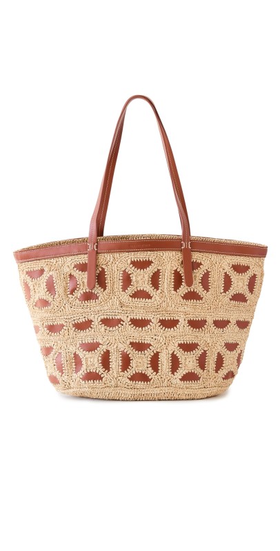 Vanessa Bruno Panier Bag Cognac