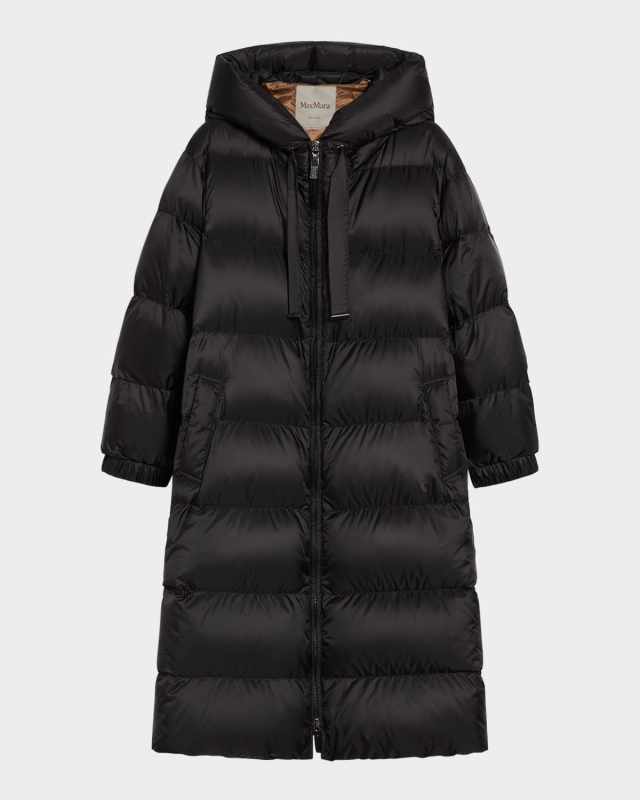 Seipa Hooded Drawcord Puffer Coat