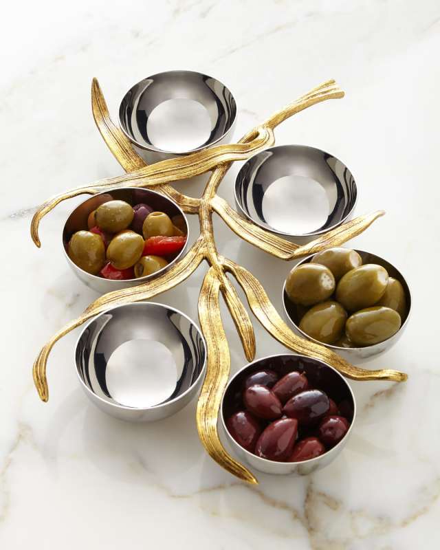 Palm Seder Plate