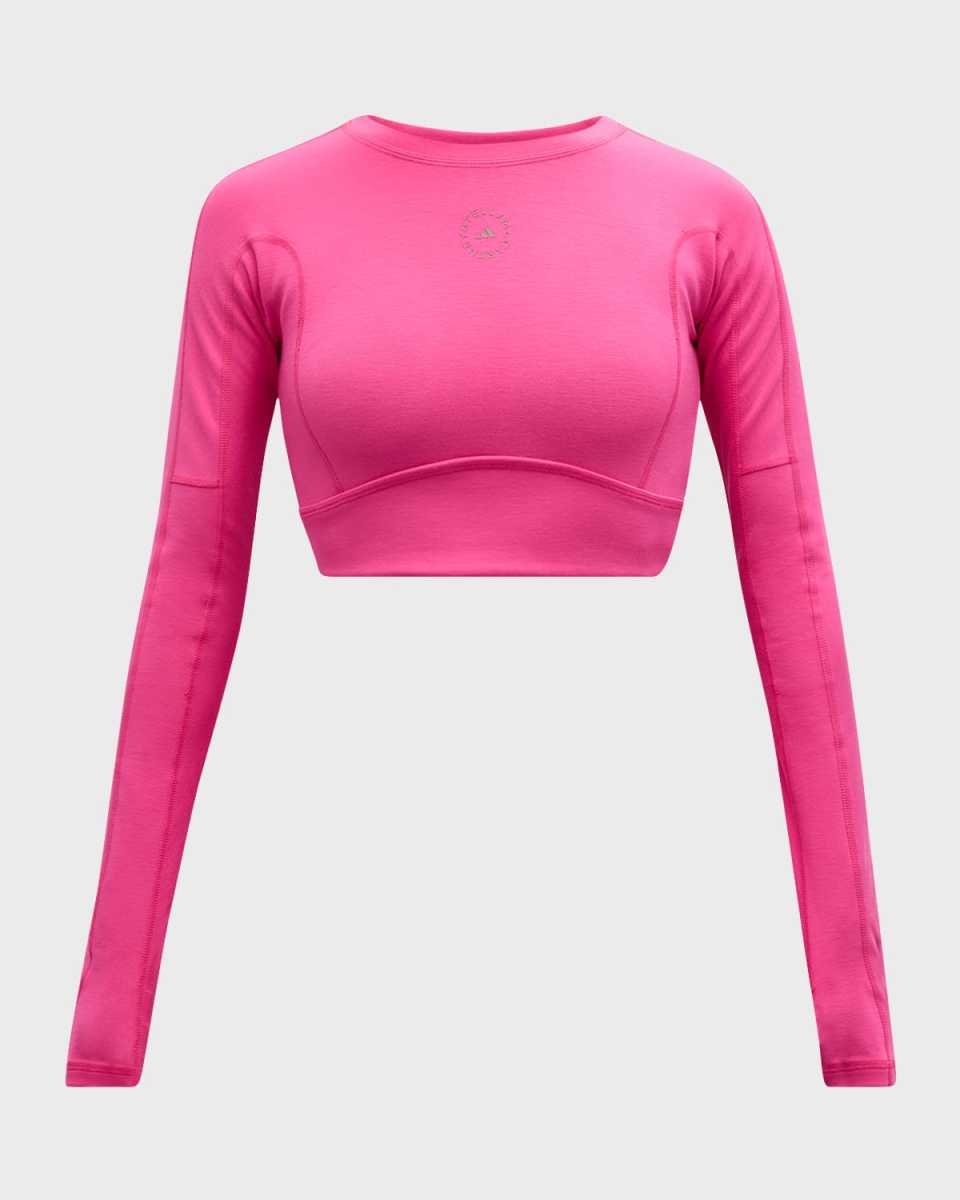 TrueStrength Long-Sleeve Yoga Crop Top