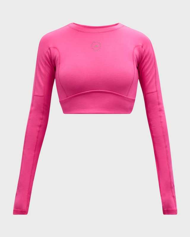 TrueStrength Long-Sleeve Yoga Crop Top