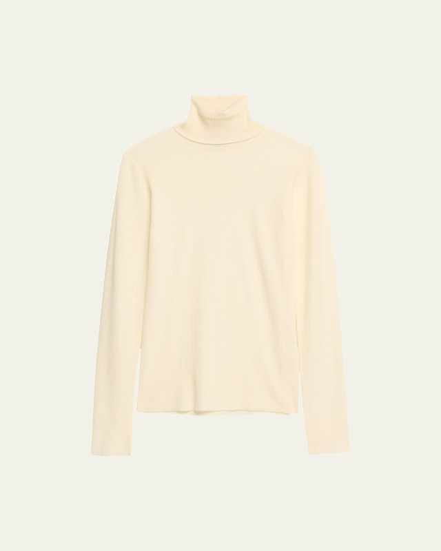 Taupo Ribbed Wool Turtleneck