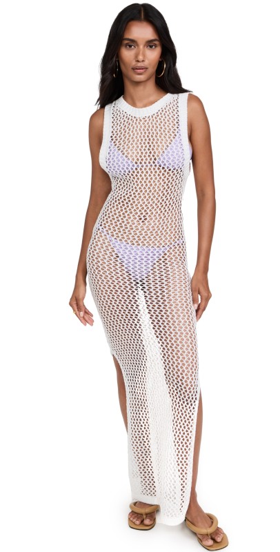 Beach Riot Holly Dress White