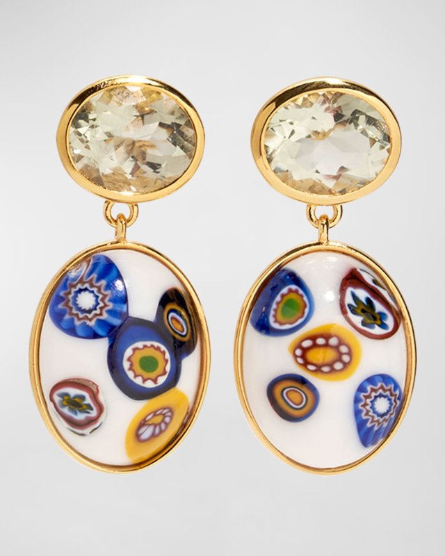 MURANO MUSE EARRINGS IN DAWN