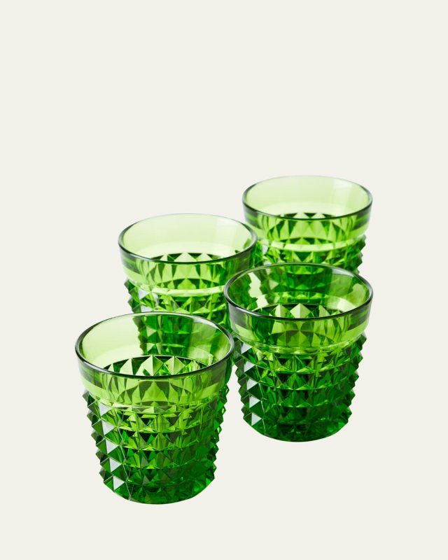 Palazzo Green Tumblers, Set of 4