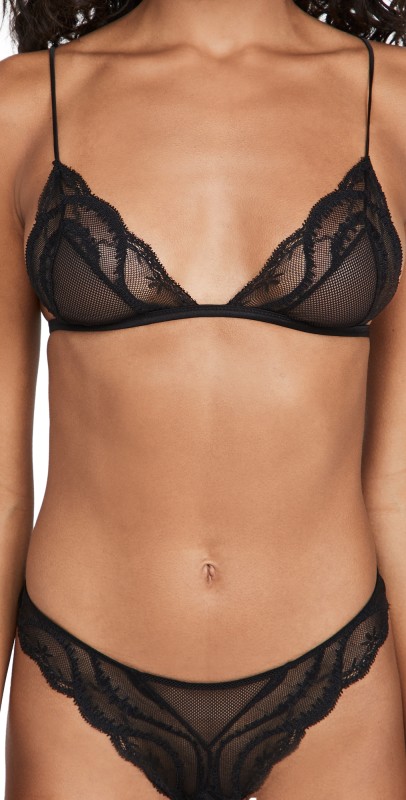 Kiki De Montparnasse Leche Moi Soft Bra Black