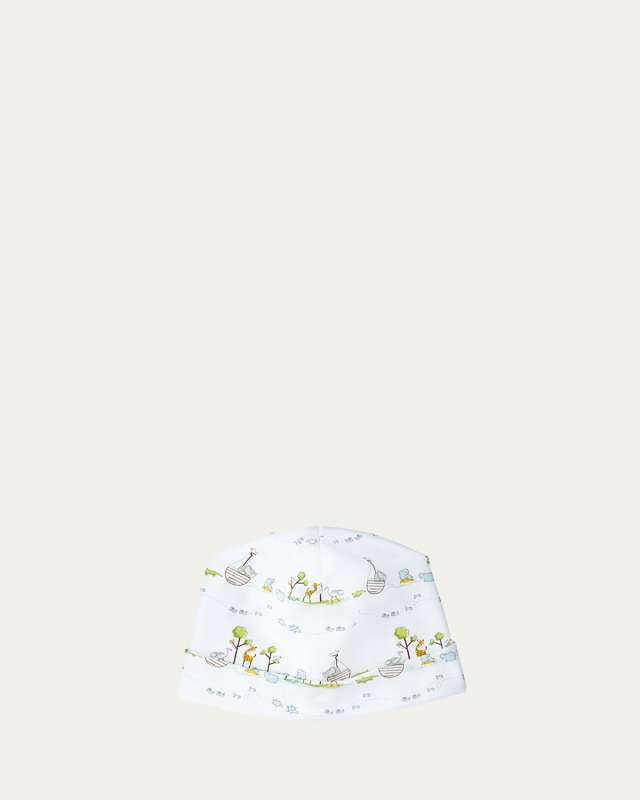 Noah's Ark Printed Pima Hat