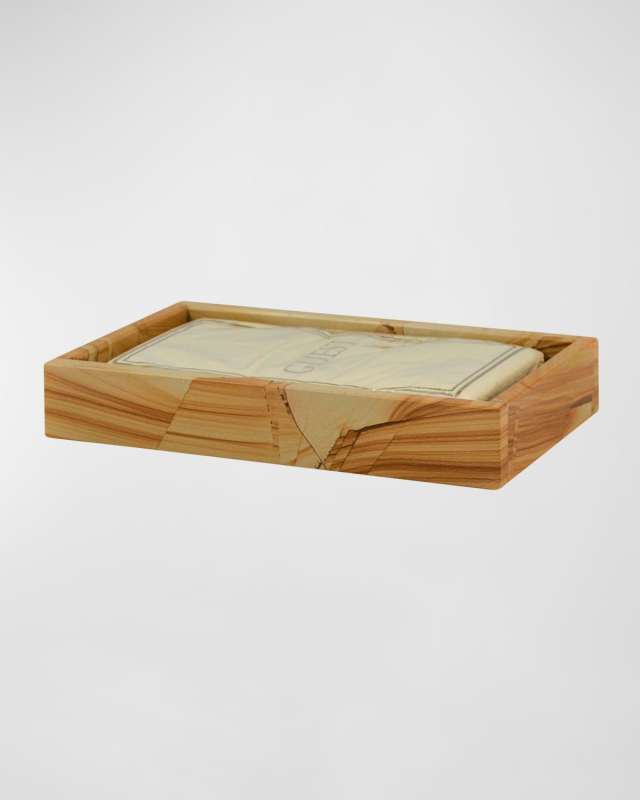 Myrtus Rectangular Guest Towel Tray