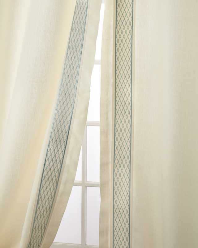 Set of Two Ambrosia Curtain Panels, 96"