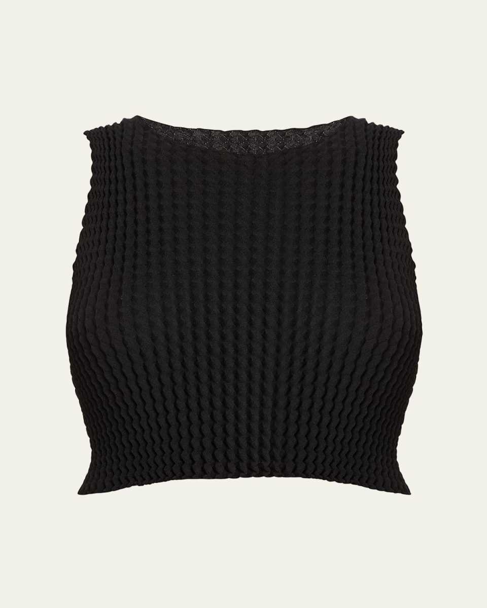 Spongy Bk 46 Cropped Top