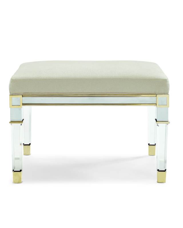 Silver and Gold Bench 27.5"