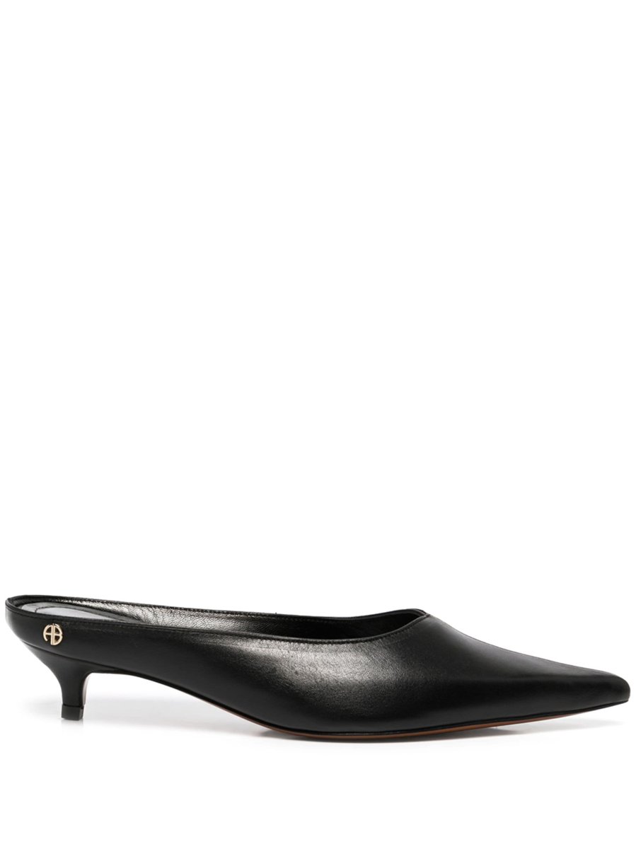 ANINE BING pointed Rooney mules