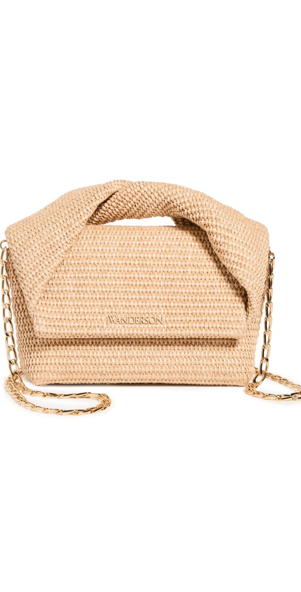 JW Anderson Midi Twister Bag Natural