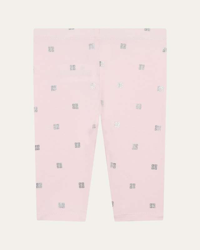 Girls Metallic 4G Leggings, Size 9M-3