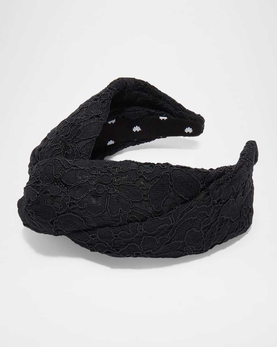 Greta Floral Lace Headband