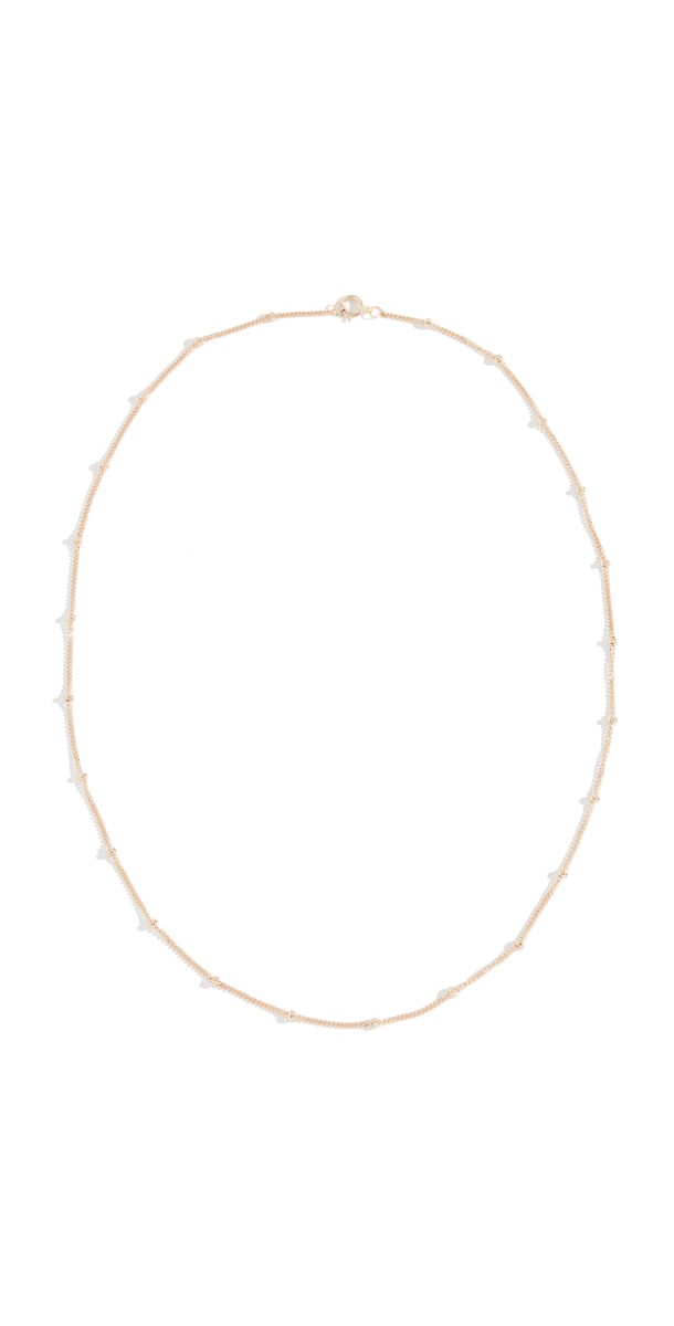 Ariel Gordon Jewelry 14k Satellite Chain Necklace Yellow Gold