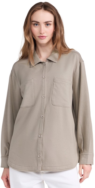 Z Supply Layover Top Slate Grey