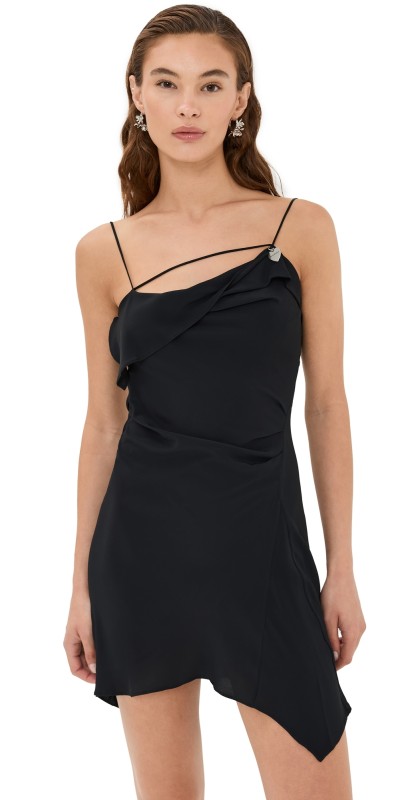 Acne Studios Strap Dress Black