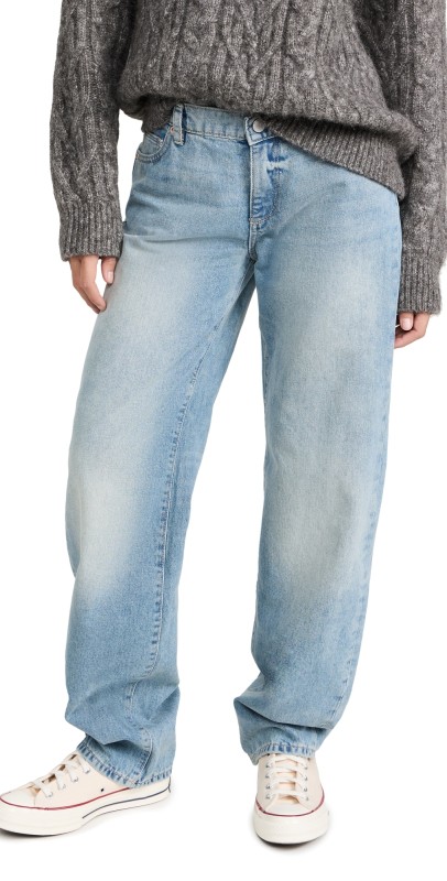 DL1961 Ilia Barrel Relaxed Vintage Jeans aged mid (vintage)
