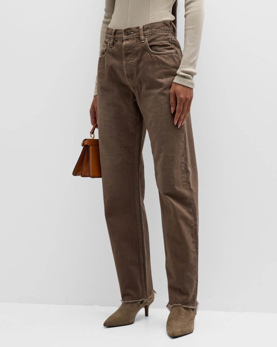 Emery Wide Straight Jeans