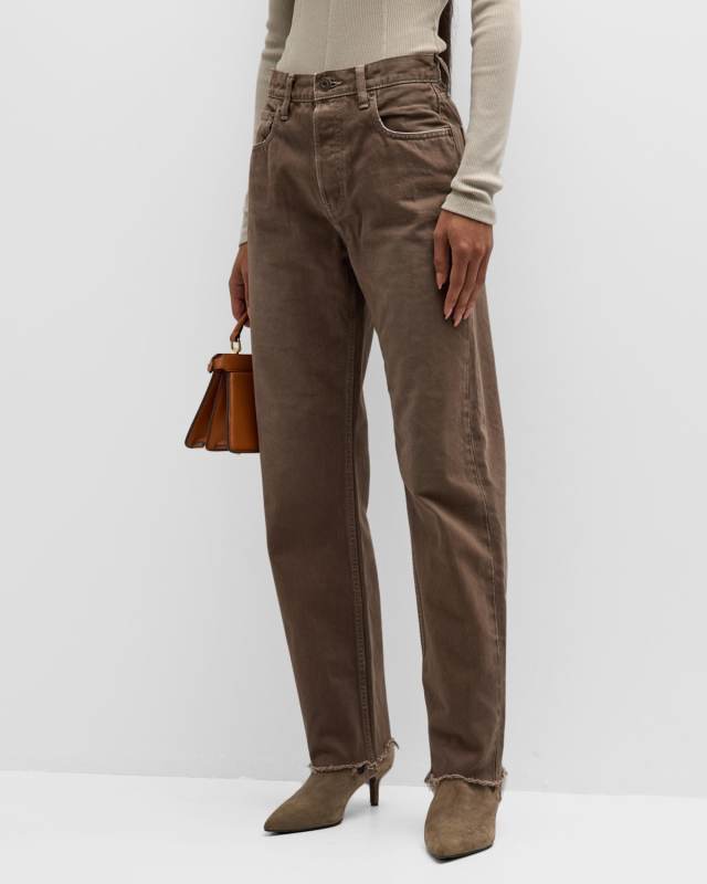 Emery Wide Straight Jeans