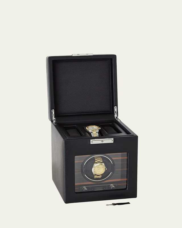 Roadster Single Watch Winder with Storage