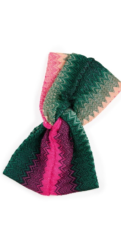 Missoni Headband Green/Pink