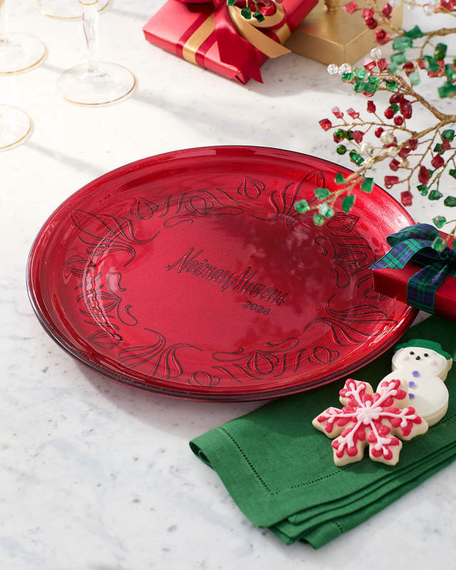 2024 NM Annual Glass Christmas Platter