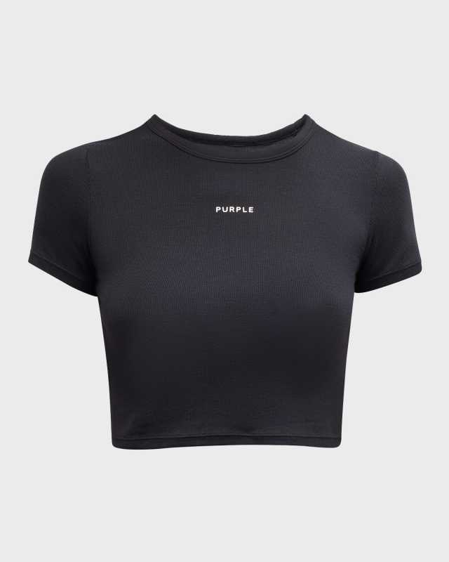 Ribbed Crewneck Baby T
