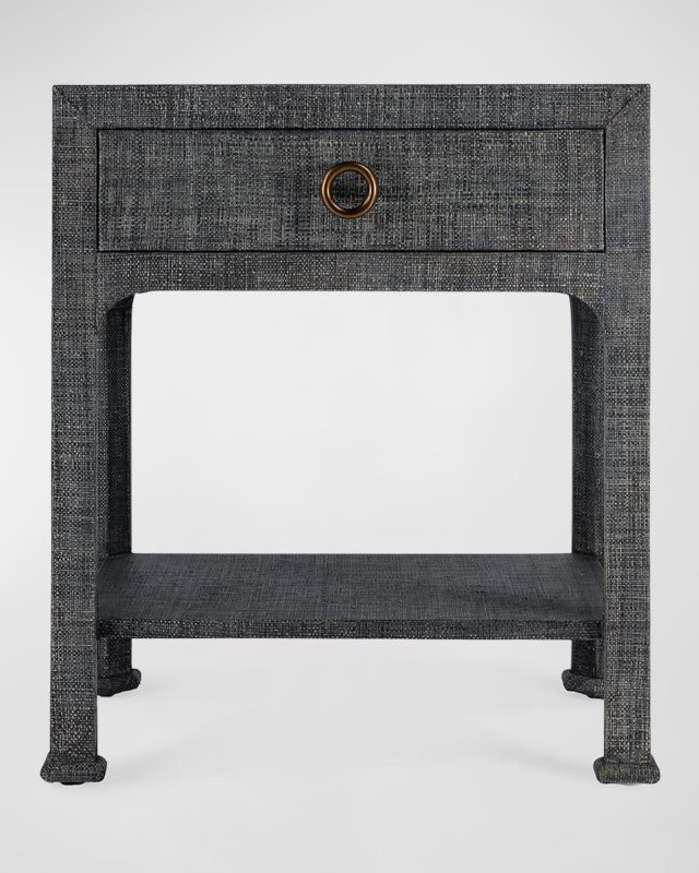 Camila Raffia Nightstand