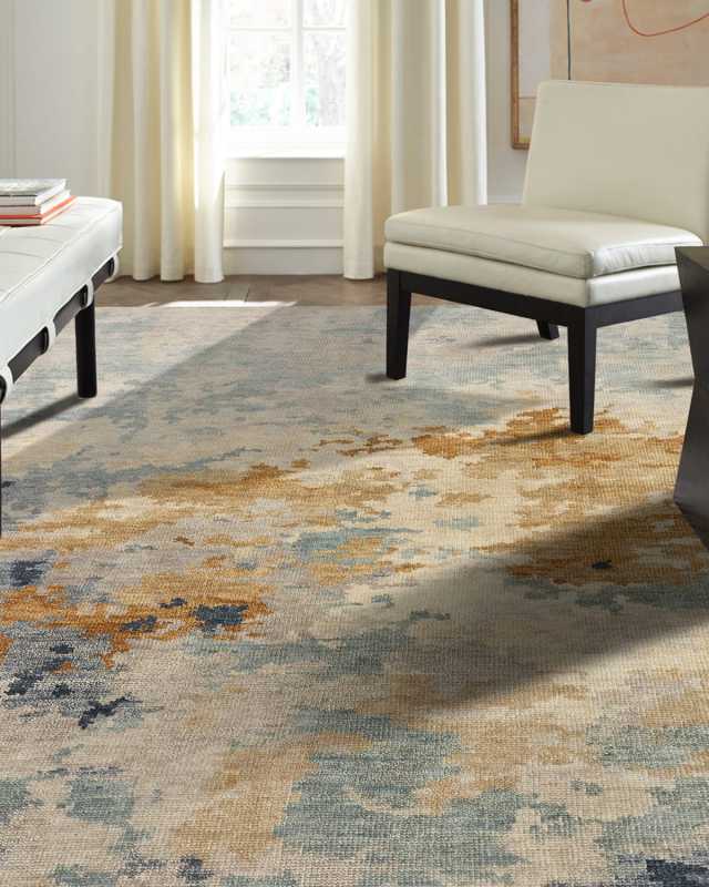Flywheel Hand-Knotted Rug, 4' x 6'