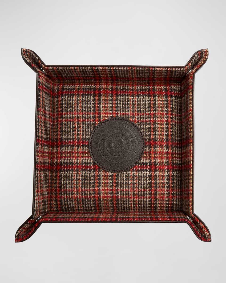 X WM Brown Snap Coin/Valet Tray