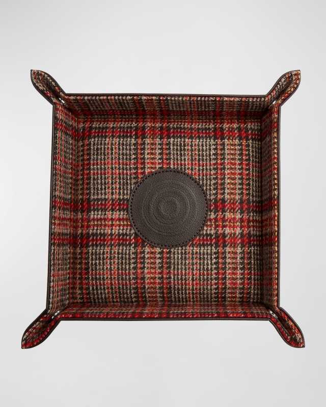 X WM Brown Snap Coin/Valet Tray